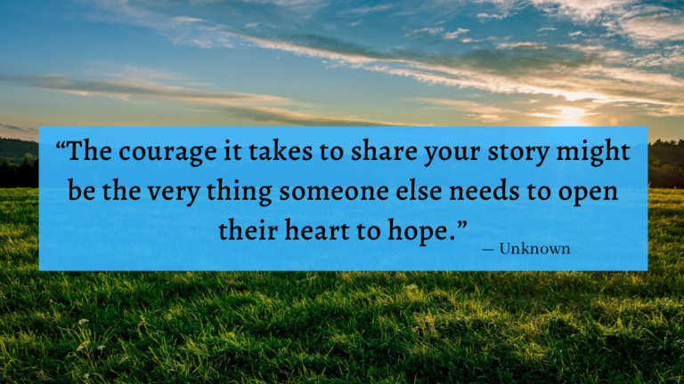 How I Got Better at Sharing My Story – My Brain’s Not Broken