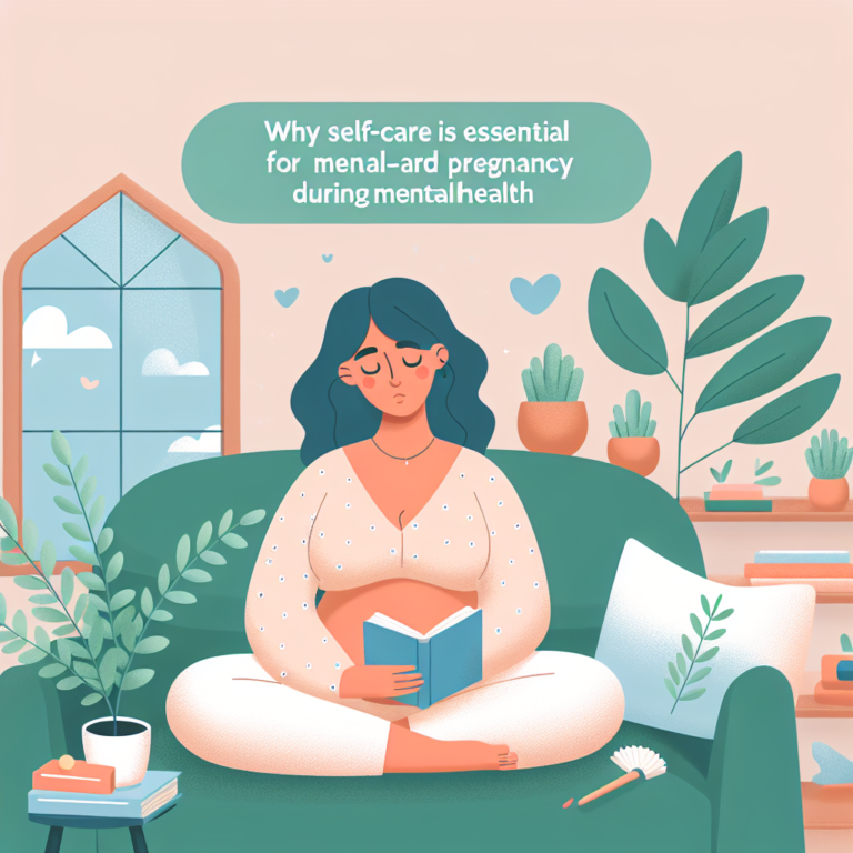 Why Self-Care is Essential for Mental Health During and After Pregnancy